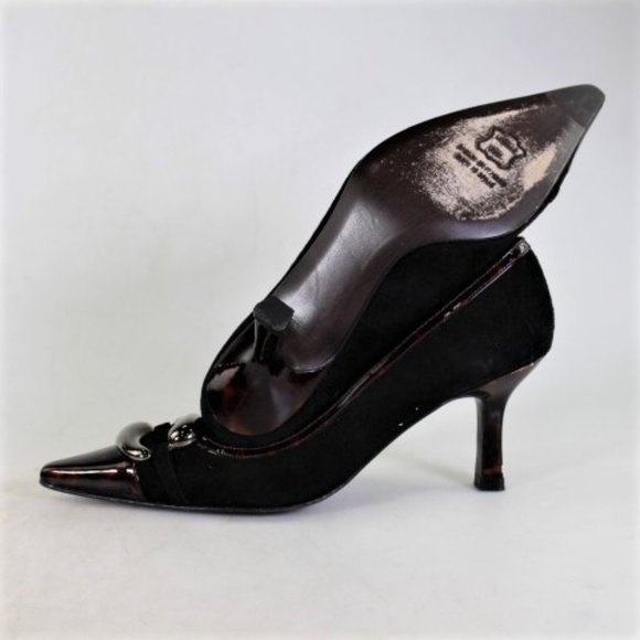STUART WEITZMAN Marsala pointed-toe pumps - Picture 5 of 7